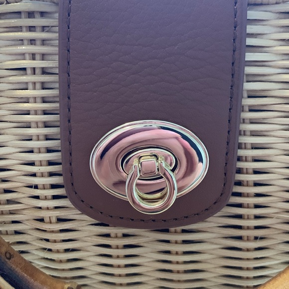 Wicker handbag NWOT - Picture 4 of 15